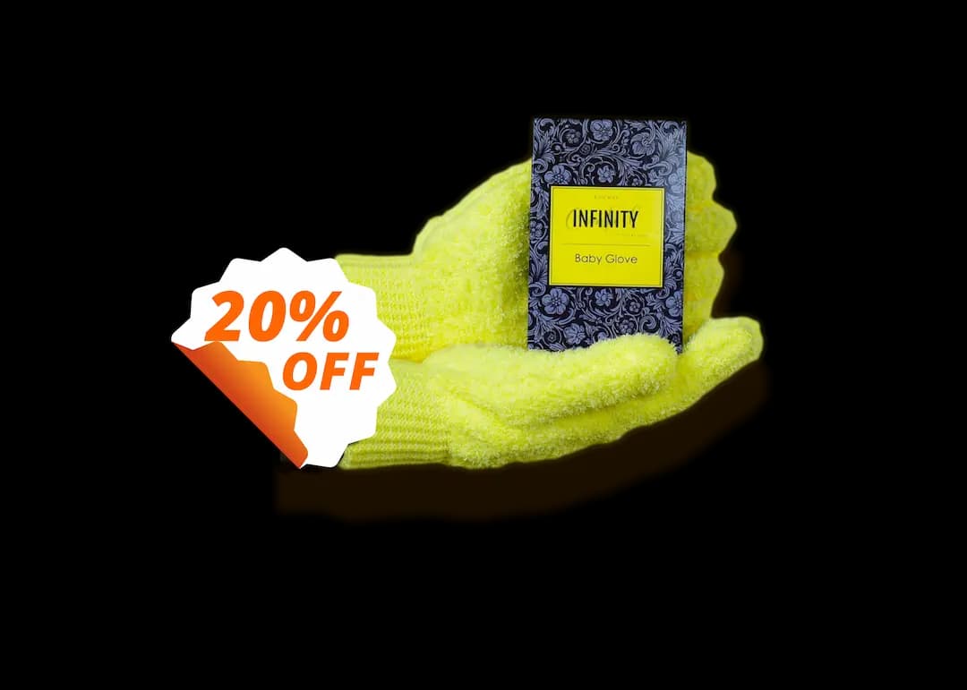 قفاز بيبي 20 %